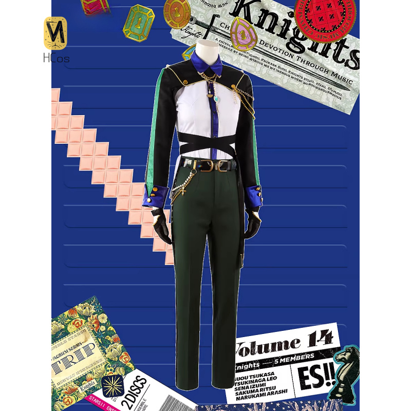 Men'S Accessories With Suits - HCos Ensemble Stars knights trip Cosplay
