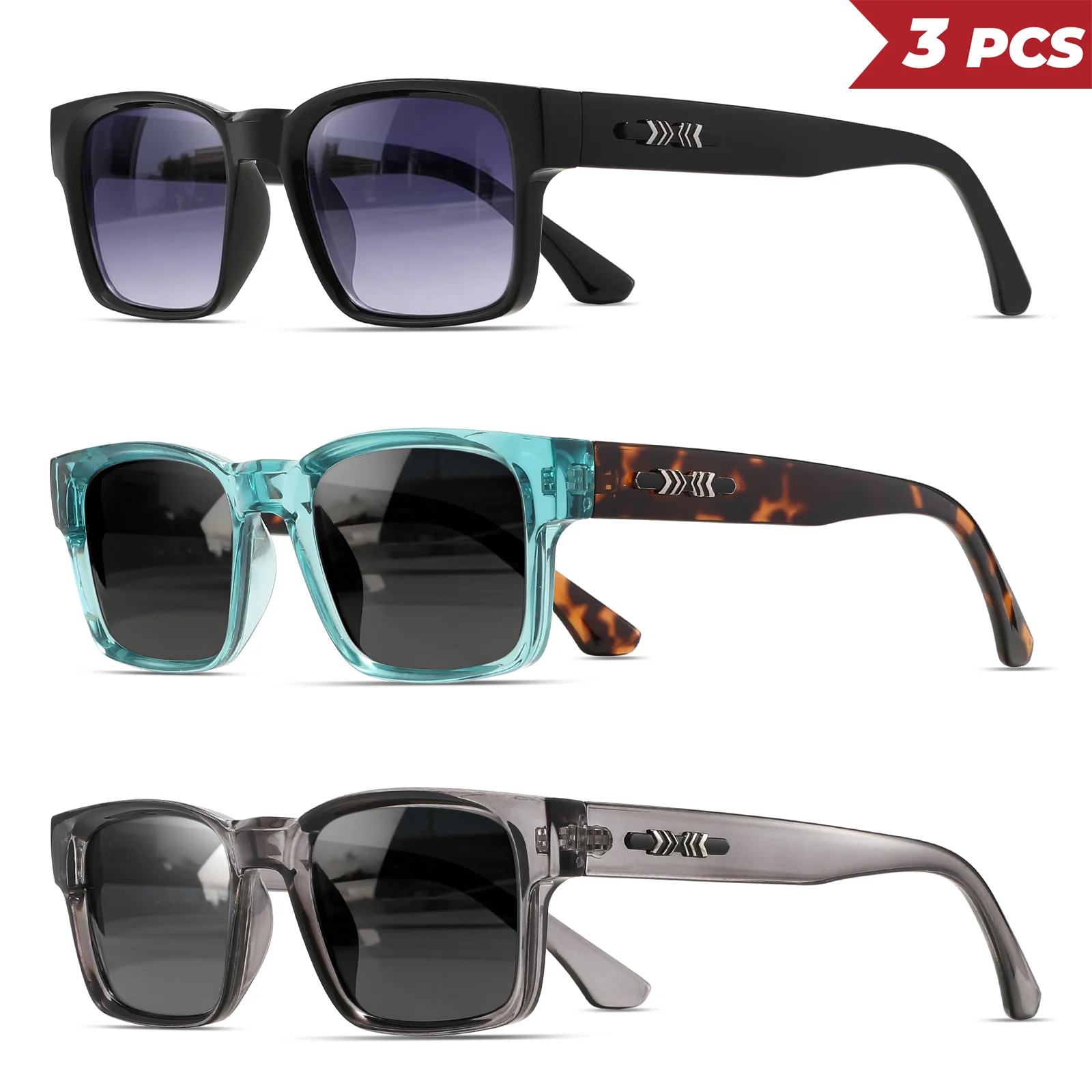 Men'S Accessories Fashion - 1/3PCS Oversize frame One-piece Goggle Men