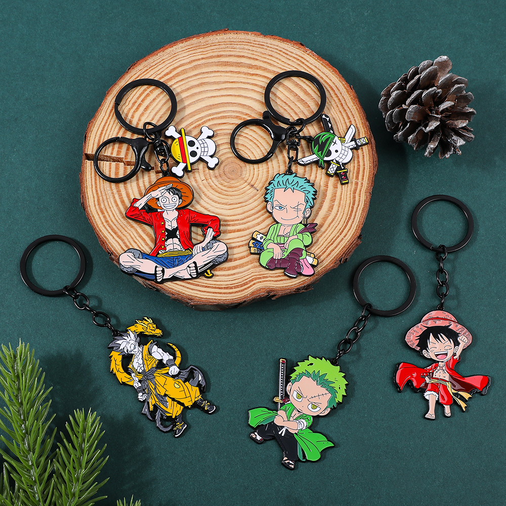 Men'S Accessories Fashion - One Piece Anime Keychain Featuring Monkey