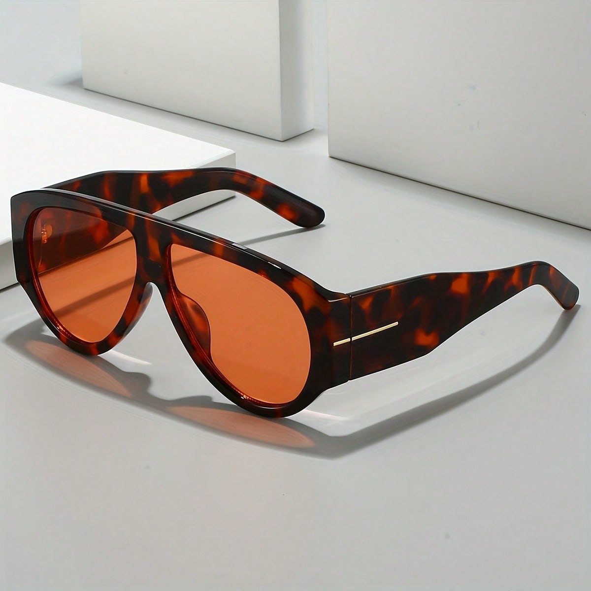 Men'S Accessories Fashion - Vintage Glasses - Vintage Brown Frame,