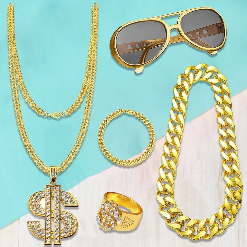 80s 90s Costume Outfit Set Men - огляд і ціна Men'S Accessories In The 80S