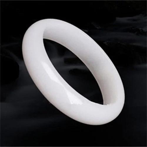 Genuine Natural White Jade Ban - огляд і ціна Men Accessories Jewellery