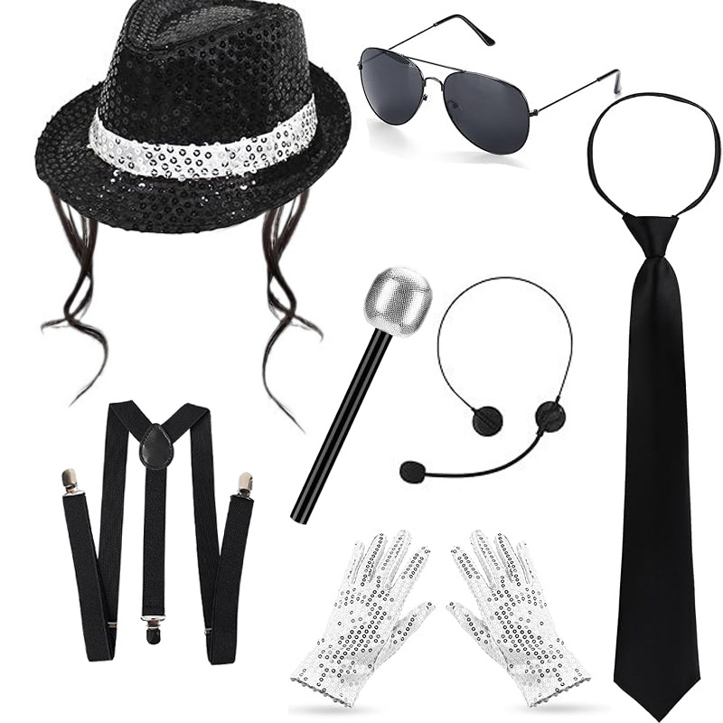 Mens Dance Star Costume Hallow - огляд і ціна Men'S Accessories In The 80S