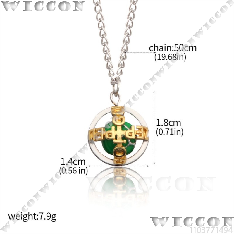 Zeppeli necklace Gyro j0 Anime - огляд і ціна Men Accessories For Gift