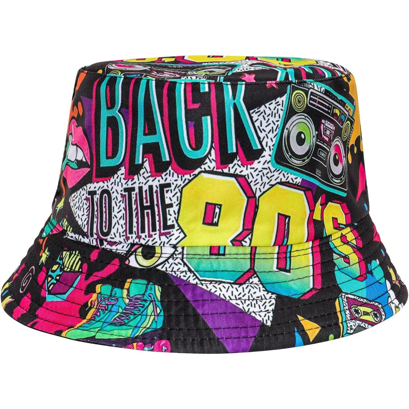 Fashion 80s 90s Bucket-Hat Fis - огляд і ціна Men'S Accessories In The 80S