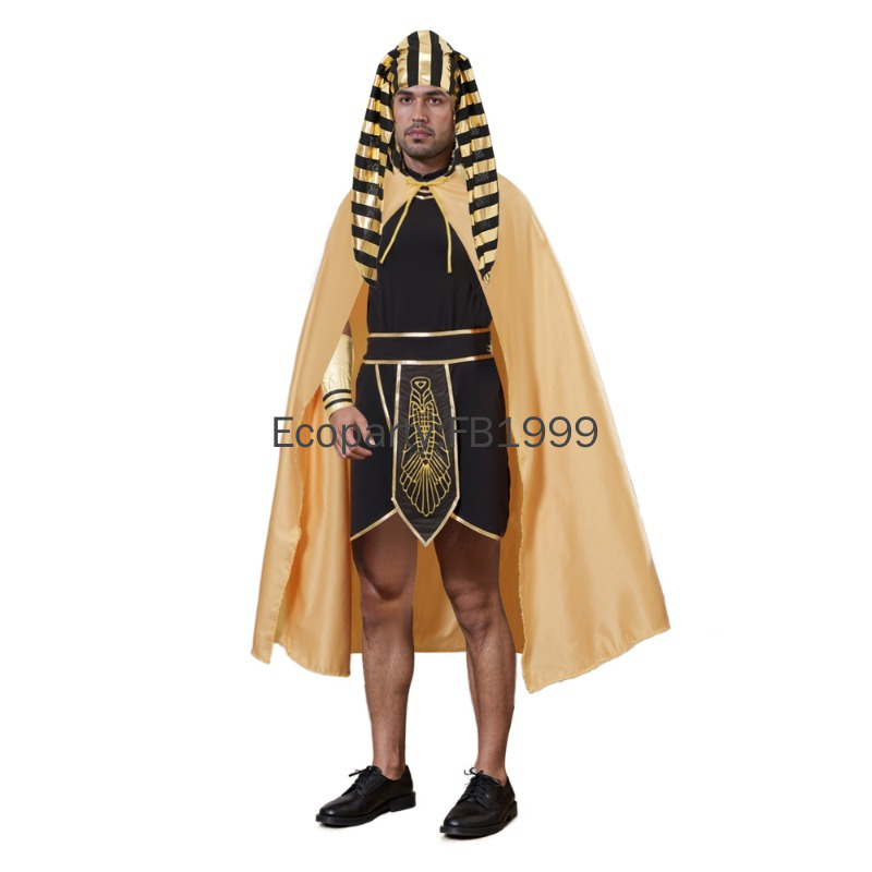 New Men Egyptian Costume King  - огляд і ціна Men Accessories Egypt
