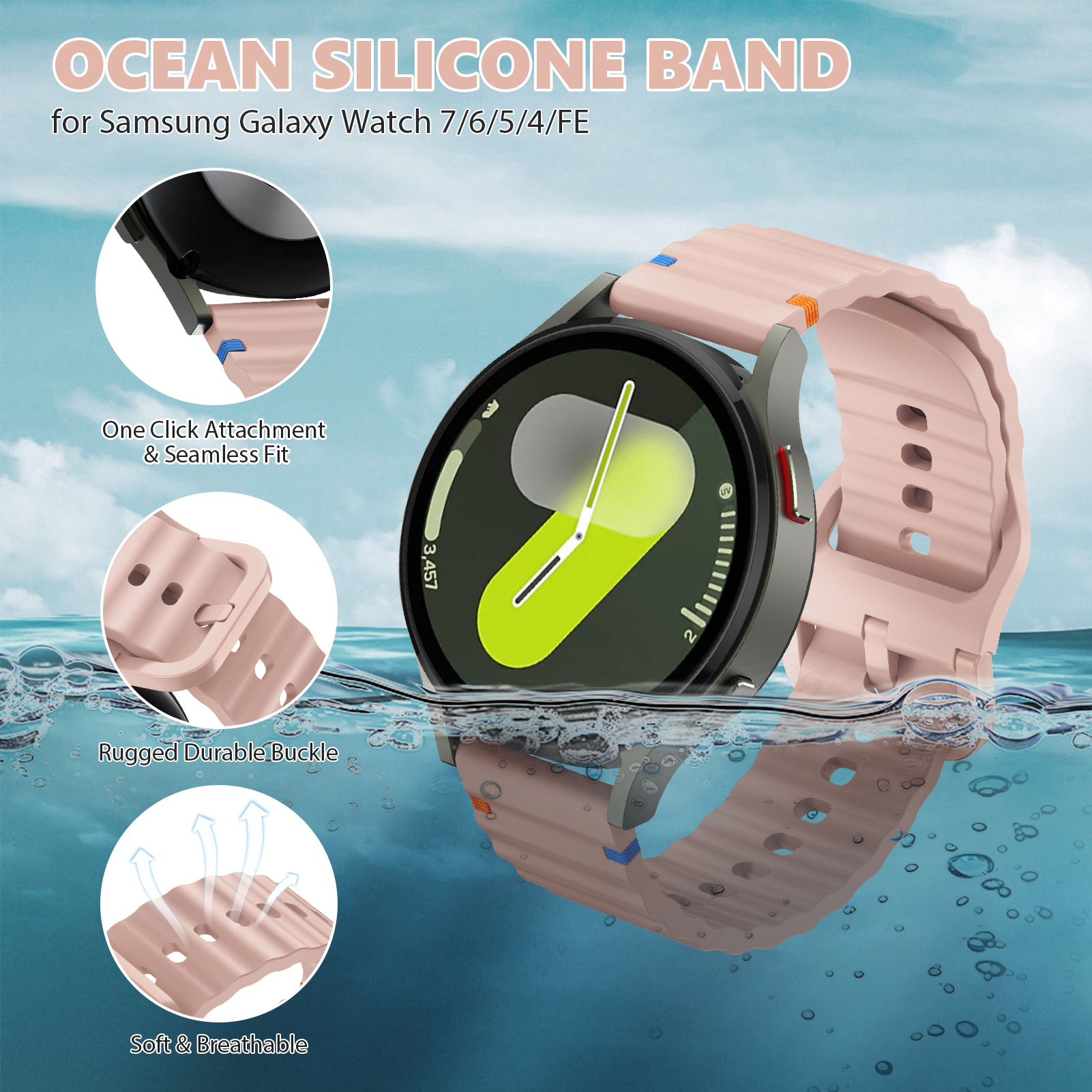 Sport Silicone Band For Realme - огляд і ціна Men'S Accessories New Balance