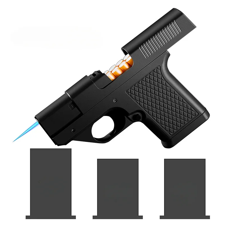 Capacity 10PCS Pistol Style Li - огляд і ціна Lighter Windproof