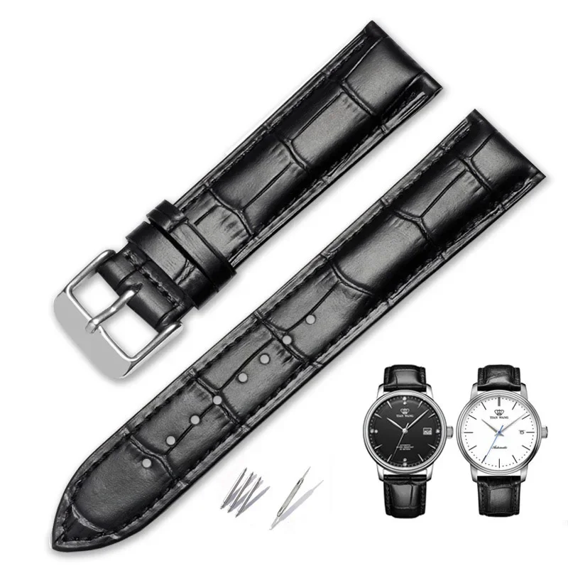 Leather Strap 20mm 22mm Men Wo - огляд і ціна Men'S Accessories New Balance