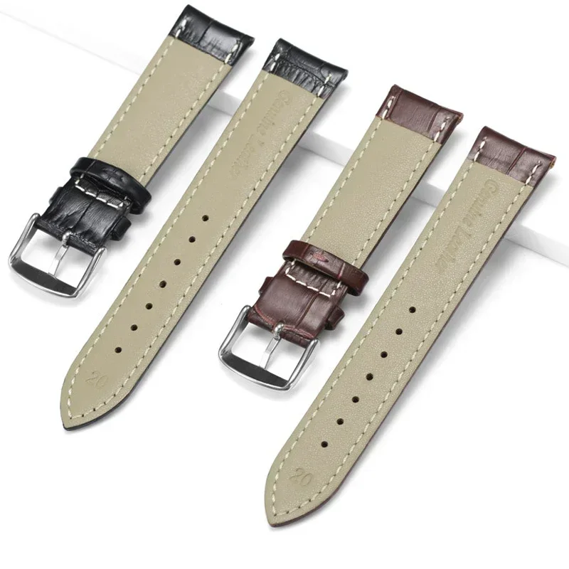 Leather Strap 20mm 22mm Men Wo - огляд і ціна Men'S Accessories New Balance
