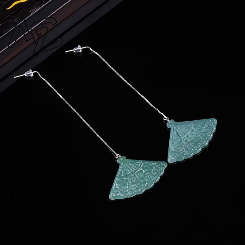 Natural Blue Water Emerald Jad - огляд і ціна Men Accessories Jewellery