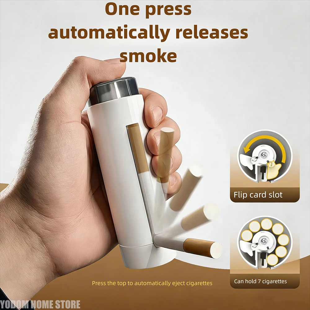 Automatic Pop-Up Cigarette Cas - огляд і ціна Men Accessories Gadgets