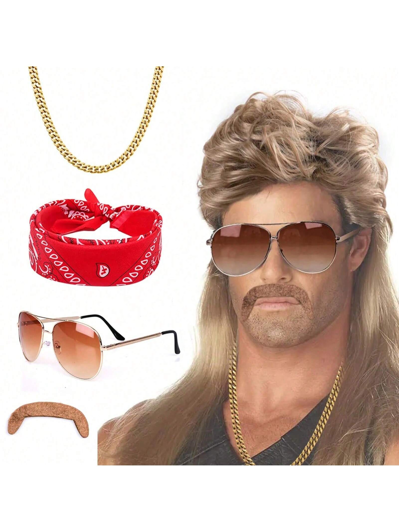Mullet Wig 80s 90s Outfit Acce - огляд і ціна Men'S Accessories In The 80S