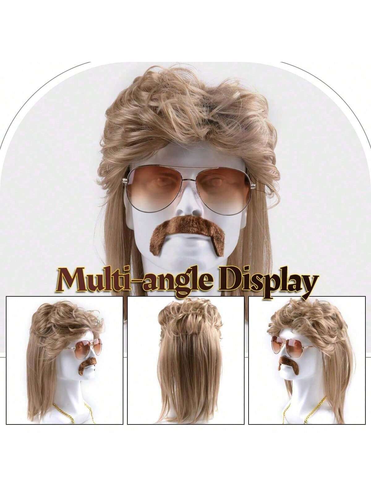 Mullet Wig 80s 90s Outfit Acce - огляд і ціна Men'S Accessories In The 80S