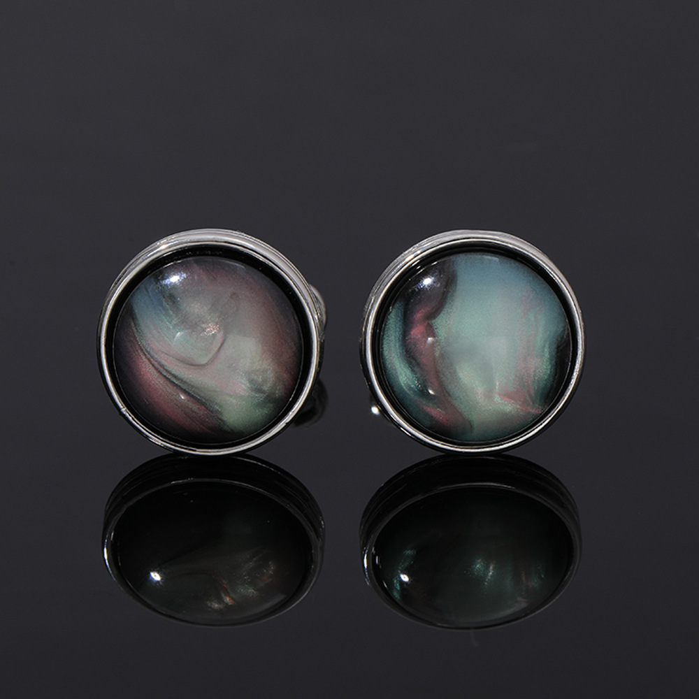 Round Crystal Cufflinks for Me - огляд і ціна Men'S Accessories With Suits