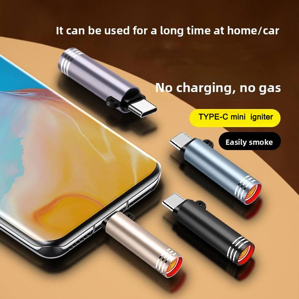 Type C Mini Lighter Blow to Ig - огляд і ціна Lighter Windproof