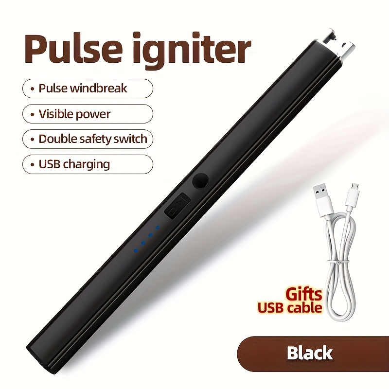 1pc Windproof Flameless Electr - огляд і ціна Lighter Windproof