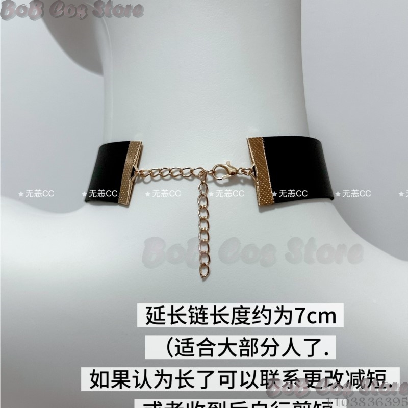 9S Choker Game Nie Cosplay Cos - огляд і ціна Men Accessories For Gift
