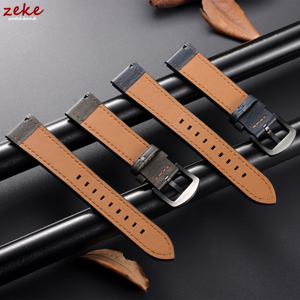 20/22mm Leather Strap Watchban - огляд і ціна Men'S Accessories New Balance