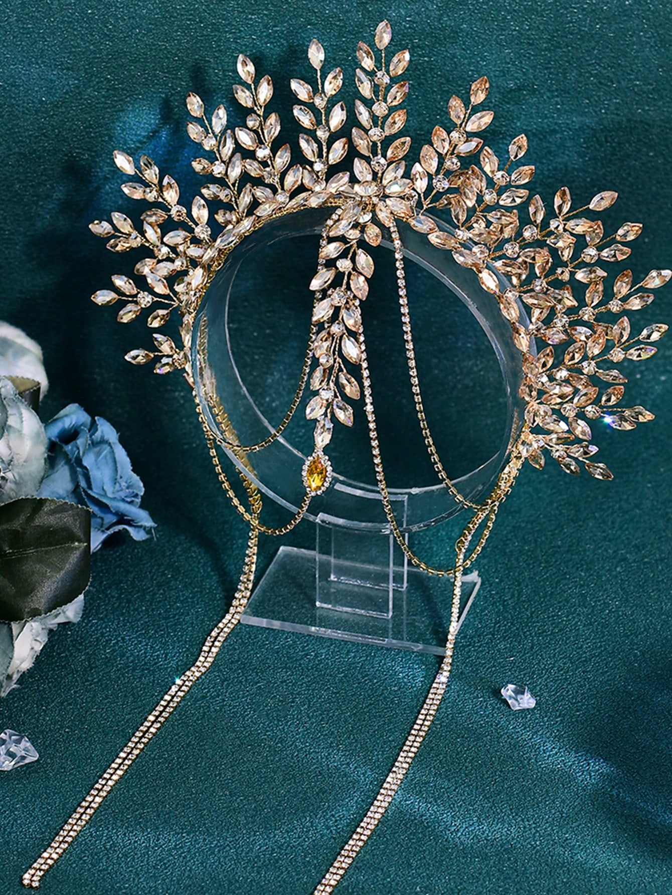 1pc Luxurious Bridal Crown Hea - огляд і ціна Men'S Accessories Fashion