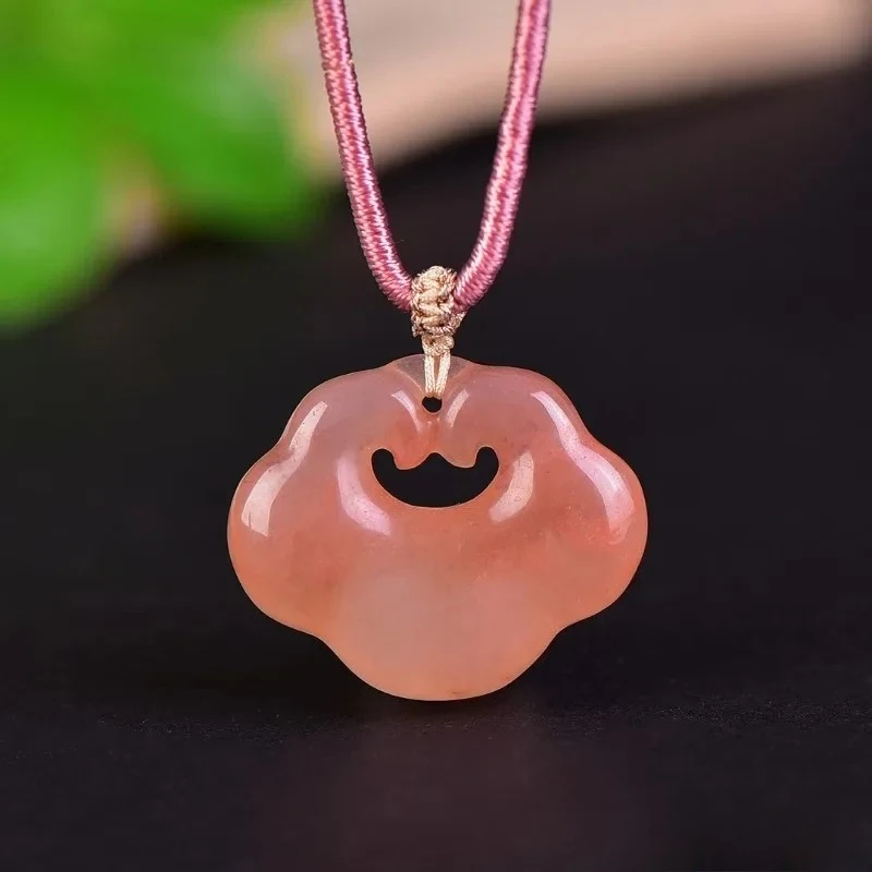Natural Golden Silk Jade Peach - огляд і ціна Men Accessories Jewellery