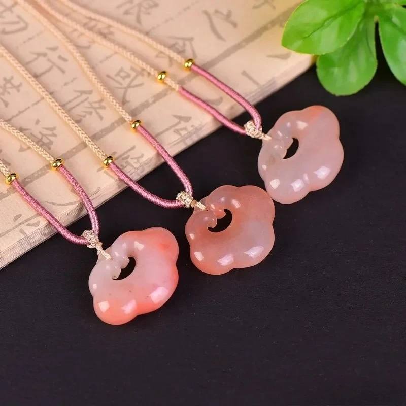 Natural Golden Silk Jade Peach - огляд і ціна Men Accessories Jewellery