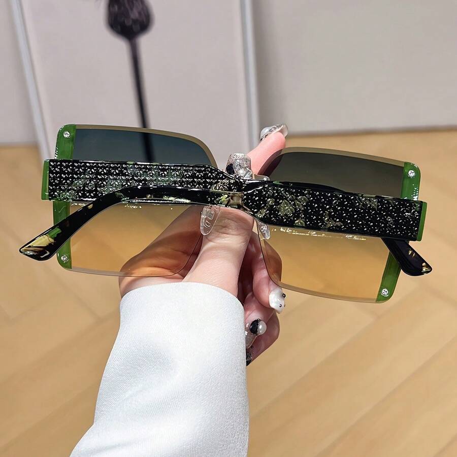 Oversized Frameless Square Gra - огляд і ціна Men'S Accessories Fashion