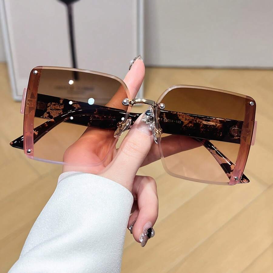 Oversized Frameless Square Gra - огляд і ціна Men'S Accessories Fashion