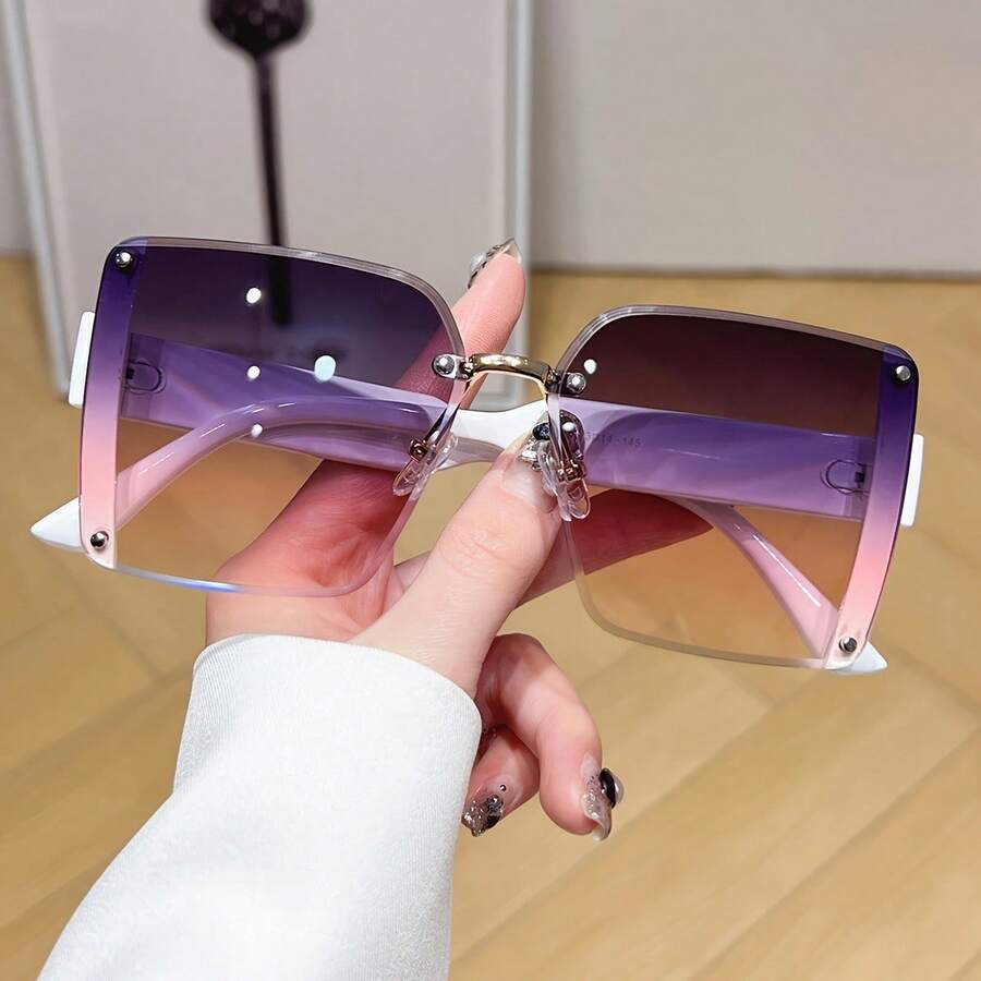 Oversized Frameless Square Gra - огляд і ціна Men'S Accessories Fashion