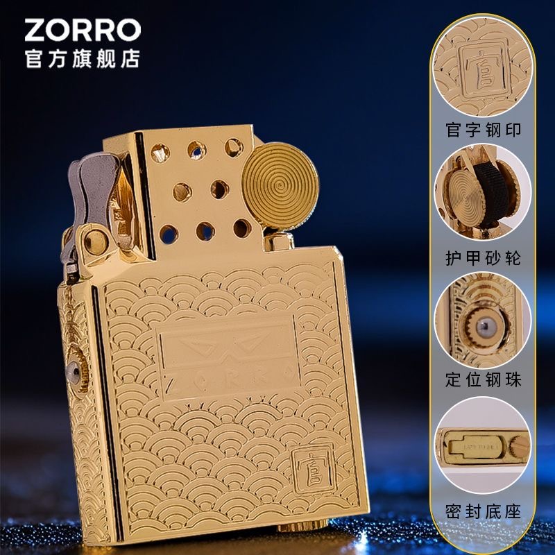 2026  Zorro fuel Lighter & Gas - огляд і ціна Lighter Windproof