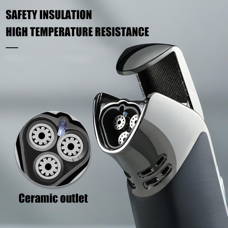 Windproof Three Blue Flame Inf - огляд і ціна Lighter Windproof