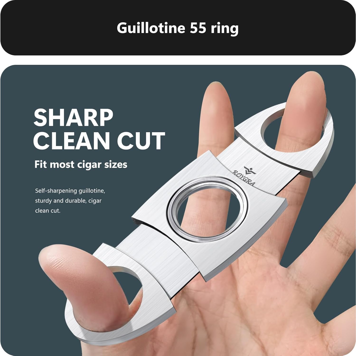 Cigar Cutter Set 3 Pack, Stain - огляд і ціна Men Accessories Usa