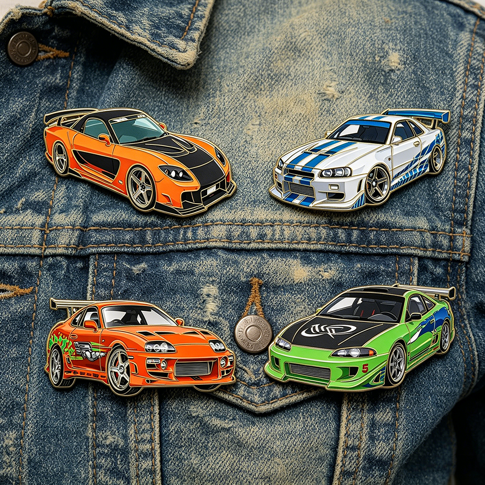 4pcs The Fast and the Furious  - огляд і ціна Men'S Accessories Fashion