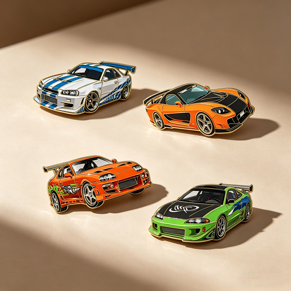 4pcs The Fast and the Furious  - огляд і ціна Men'S Accessories Fashion