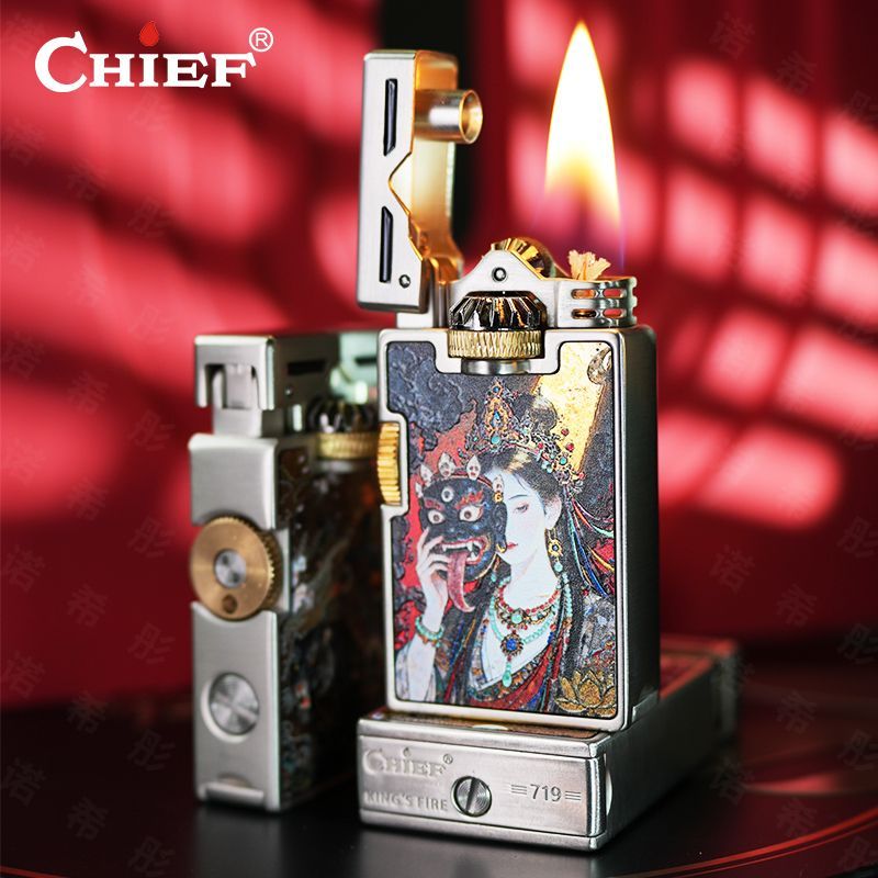 CHIEF Retro Oil Lighter Windpr - огляд і ціна Lighter Windproof
