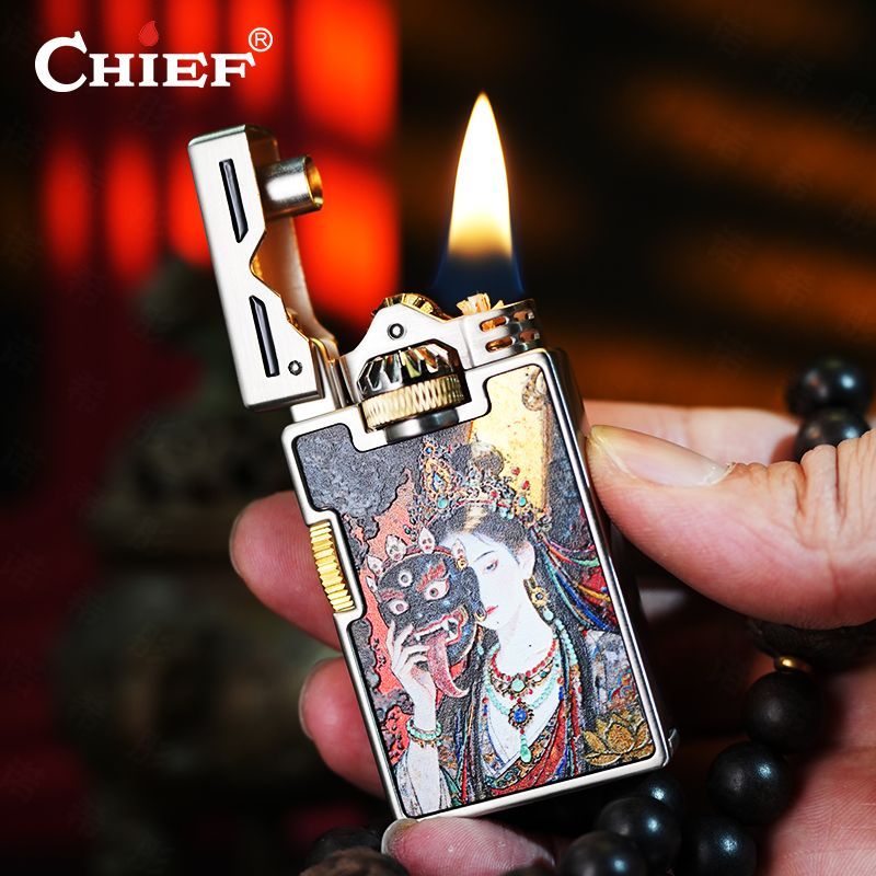 CHIEF Retro Oil Lighter Windpr - огляд і ціна Lighter Windproof