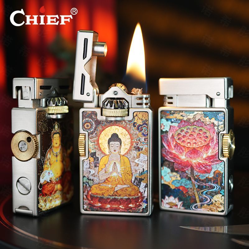 CHIEF Retro Oil Lighter Windpr - огляд і ціна Lighter Windproof