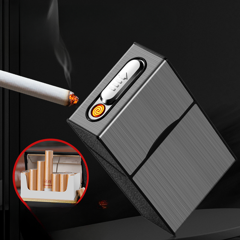 2 In 1 20 Cigarette Case Light - огляд і ціна Men Accessories Gadgets