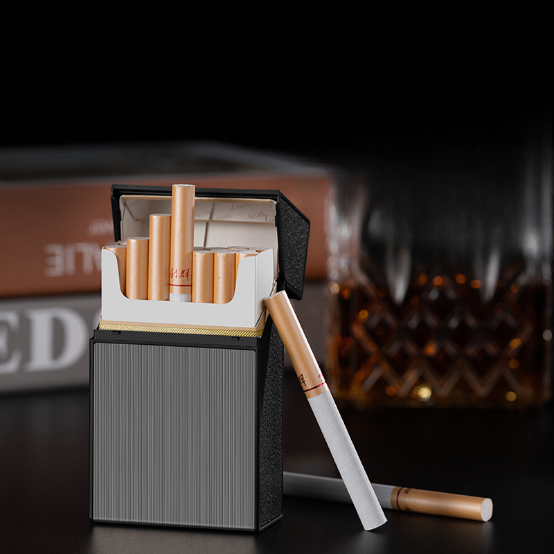 2 In 1 20 Cigarette Case Light - огляд і ціна Men Accessories Gadgets