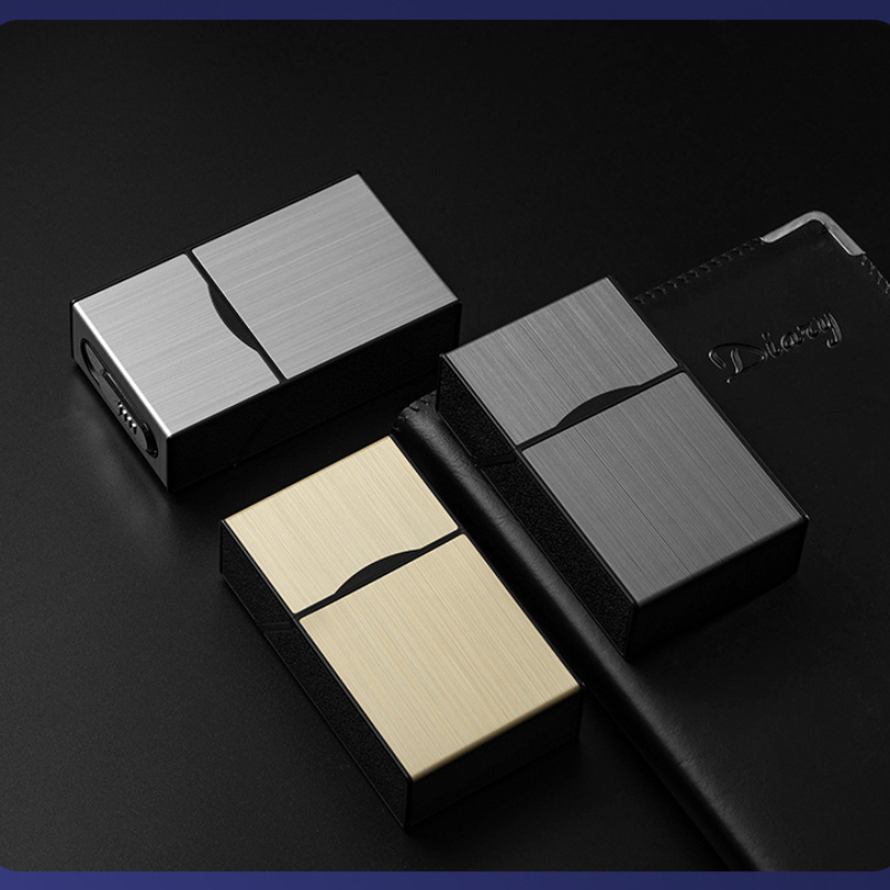 2 In 1 20 Cigarette Case Light - огляд і ціна Men Accessories Gadgets