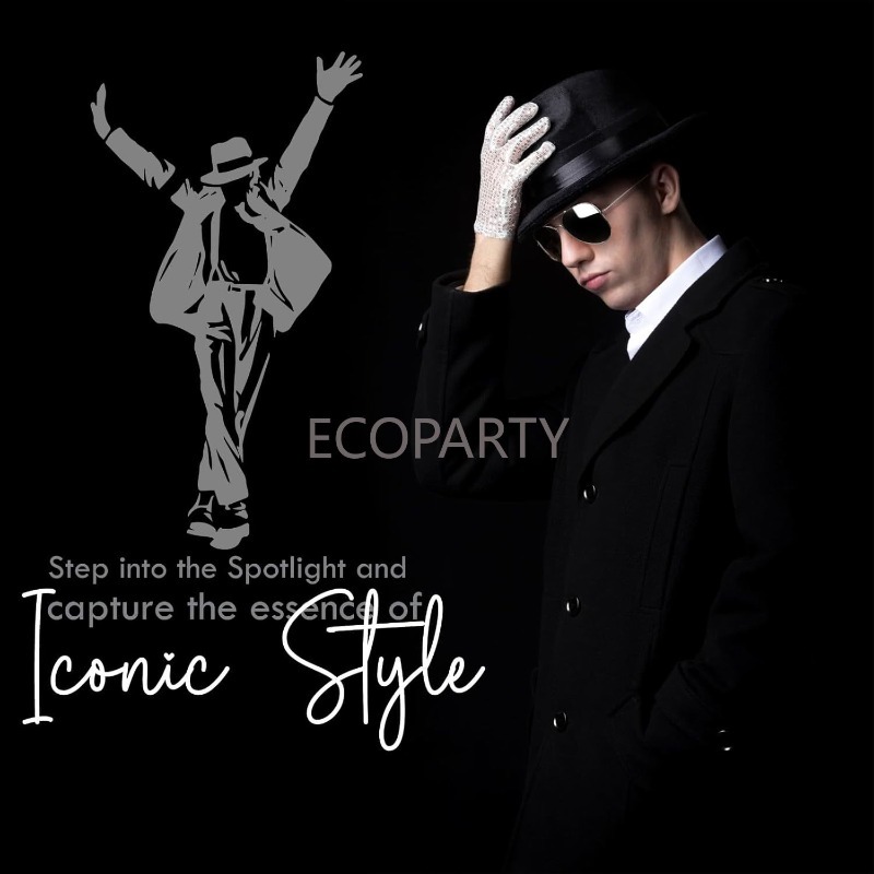 Pop King Jackson Costume Acces - огляд і ціна Men'S Accessories In The 80S