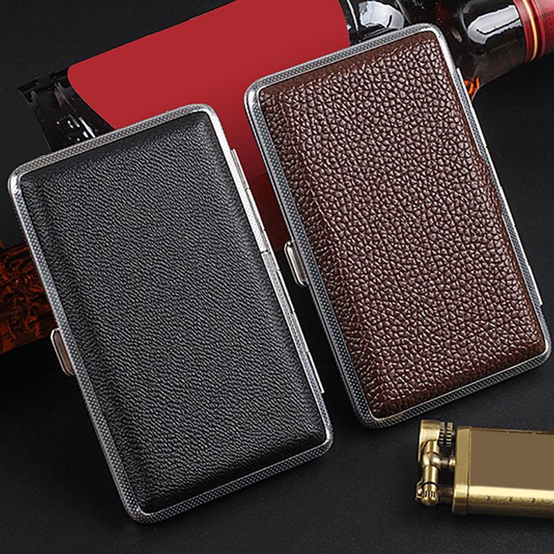 PU Leather Cigarettes Box Comp - огляд і ціна Men Accessories Gadgets