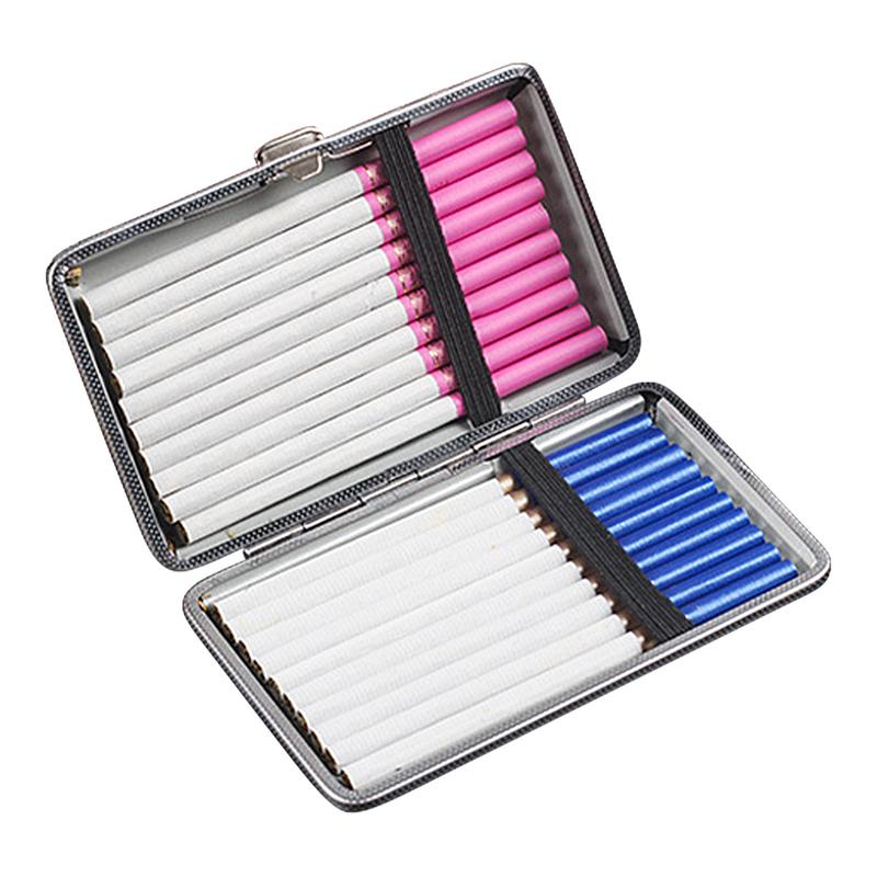 PU Leather Cigarettes Box Comp - огляд і ціна Men Accessories Gadgets