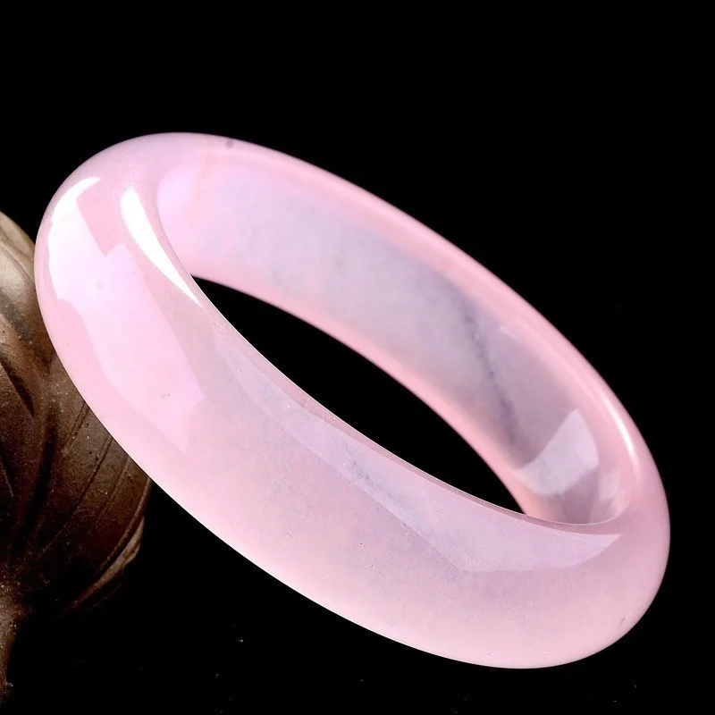 Genuine Natural Pink Jade Bang - огляд і ціна Men Accessories Jewellery