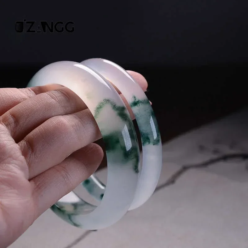 Natural Green Jadeite Bangle J - огляд і ціна Men Accessories Jewellery