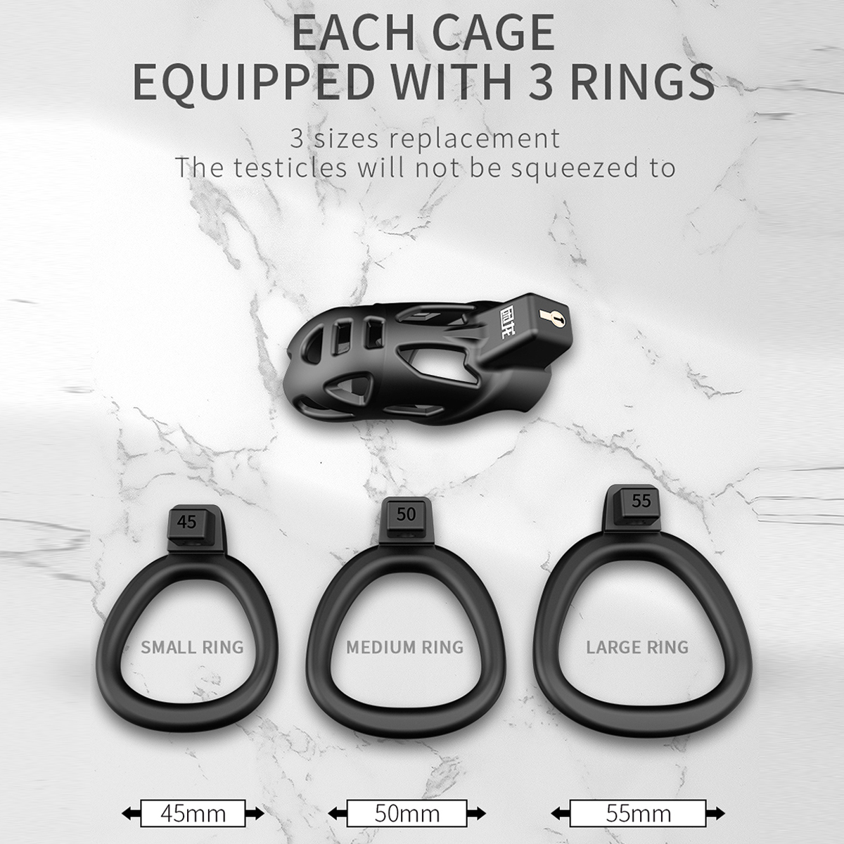 Male Chastity Cage Penis Lock  - огляд і ціна Men Accessories Usa