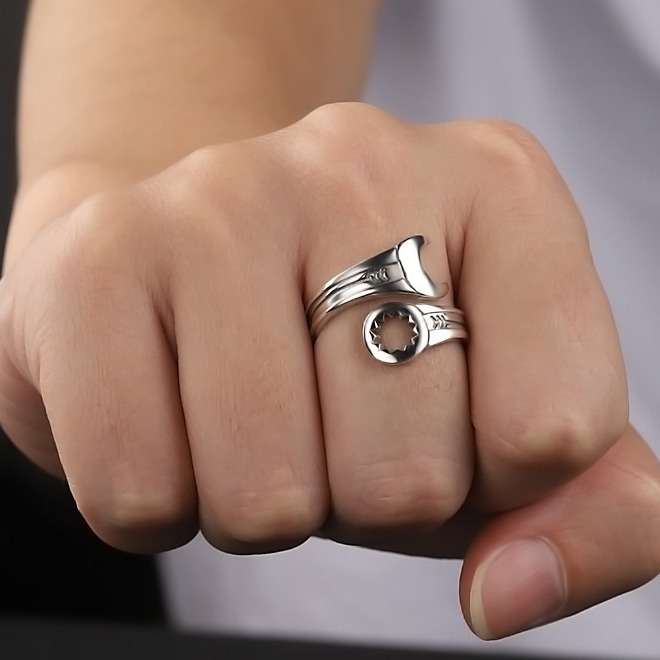 925 Sterling Silver Wrench Adj - огляд і ціна Men Accessories Jewellery