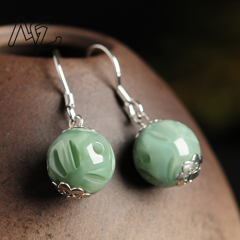 Natural Emerald Hollow Bead Ja - огляд і ціна Men Accessories Jewellery