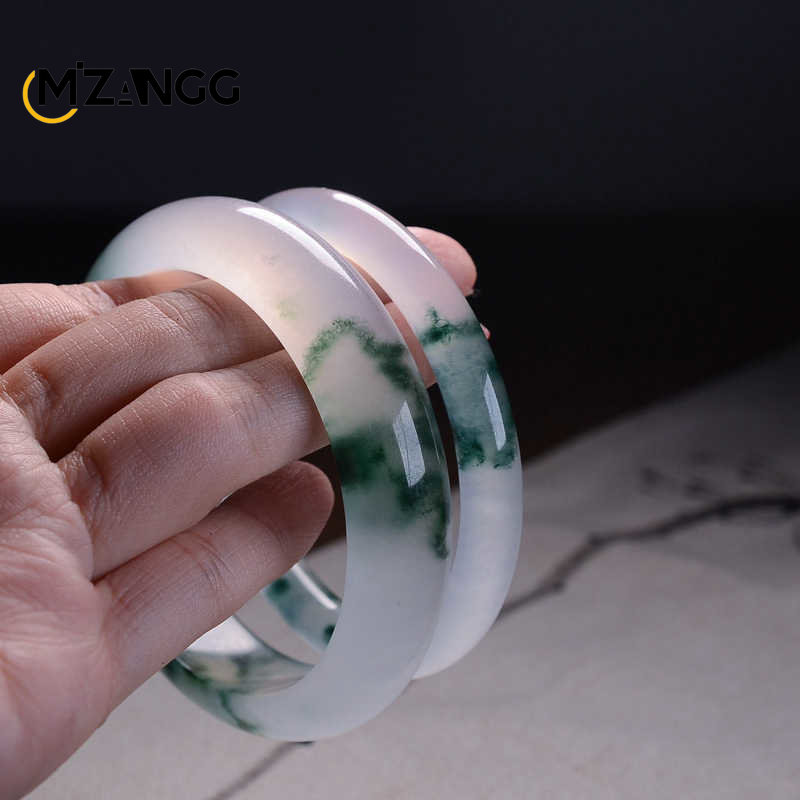 Natural Green Jadeite Bangle J - огляд і ціна Men Accessories Jewellery