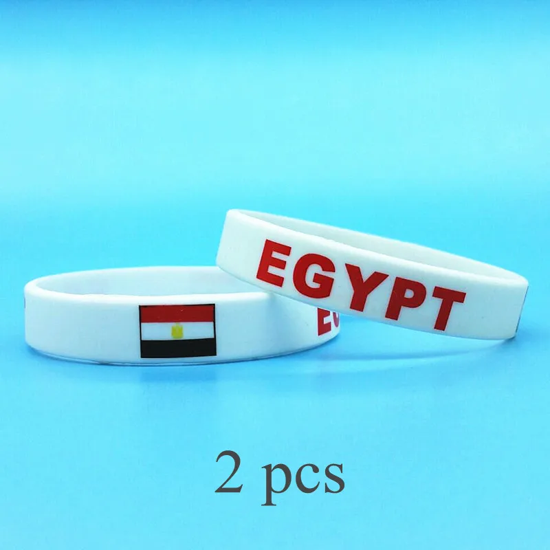 2pcs Egypt Flag Silicone Brace - огляд і ціна Men Accessories Egypt